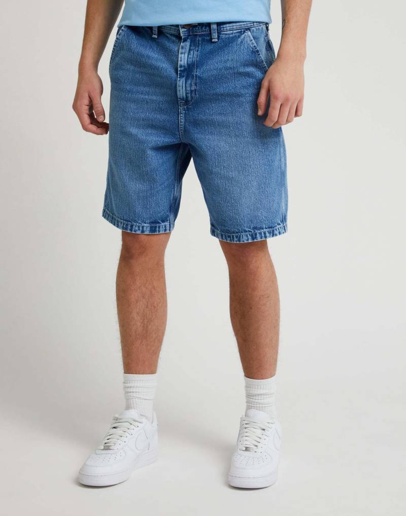 Shorts 90s Short Herren Blau W34 von Lee