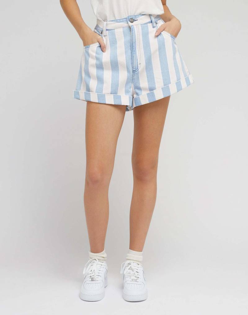 Shorts Pleated Short Damen Blau W29 von Lee