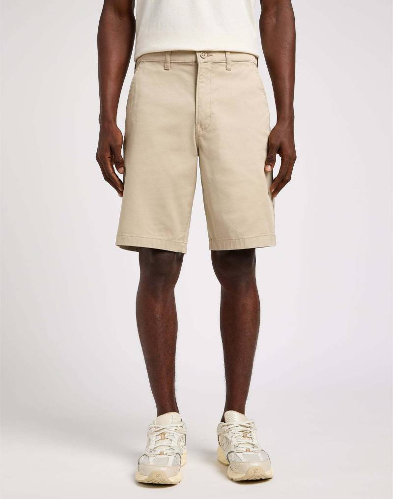 Shorts Relaxed Chino Short Herren Beige W33 von Lee