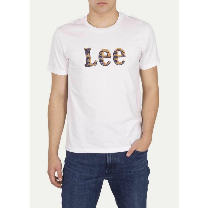 T-shirt Camo Package Bright White Herren  S von Lee