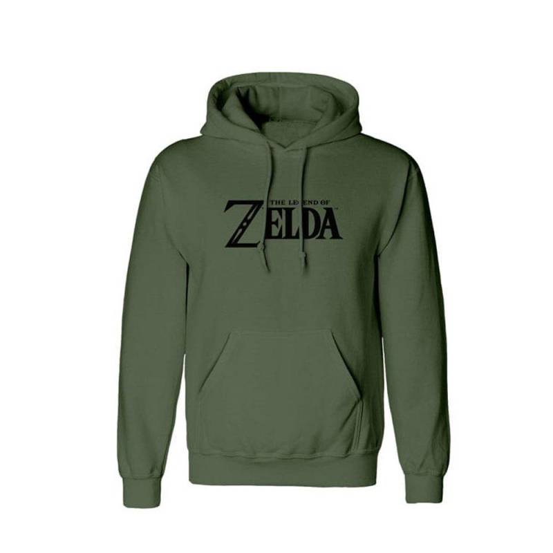 Kapuzenpullover Damen Grün M von Legend Of Zelda