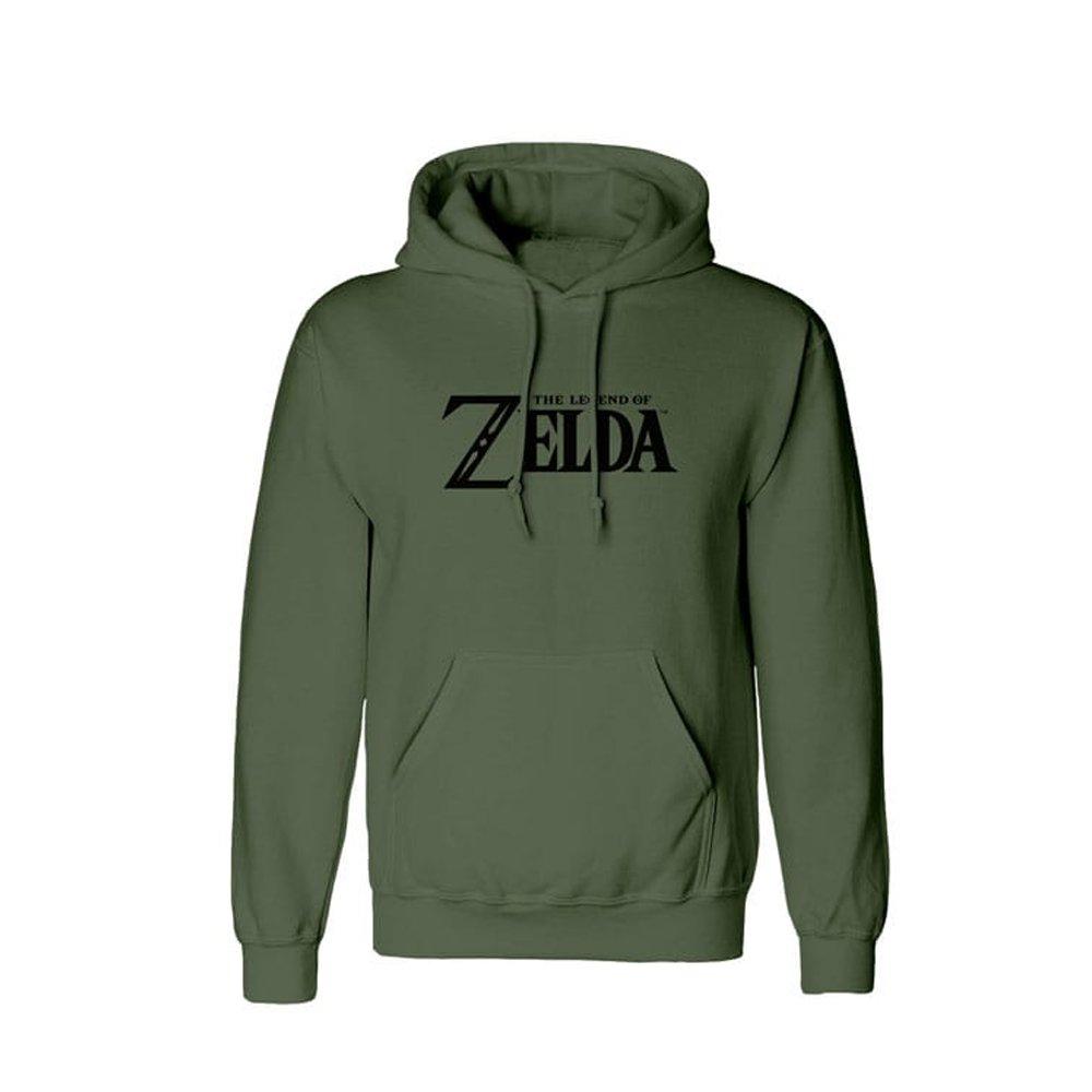 Kapuzenpullover Damen Grün S von Legend Of Zelda