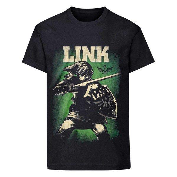 T-shirt Damen Schwarz M von Legend Of Zelda