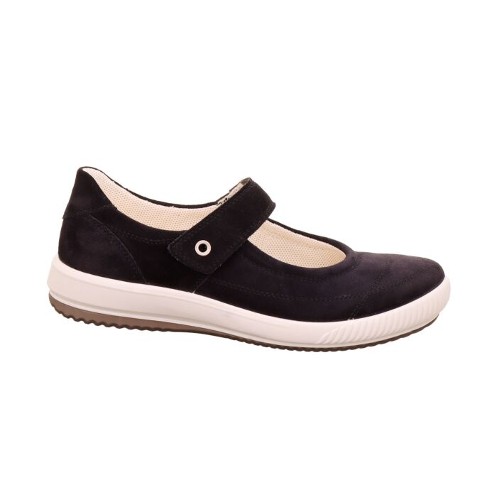 Legero Mary Jane Schlupfschuh für Damen aus Veloursleder marine Legero Mary Jane Schlupfschuh für Damen aus Veloursleder marine von Legero