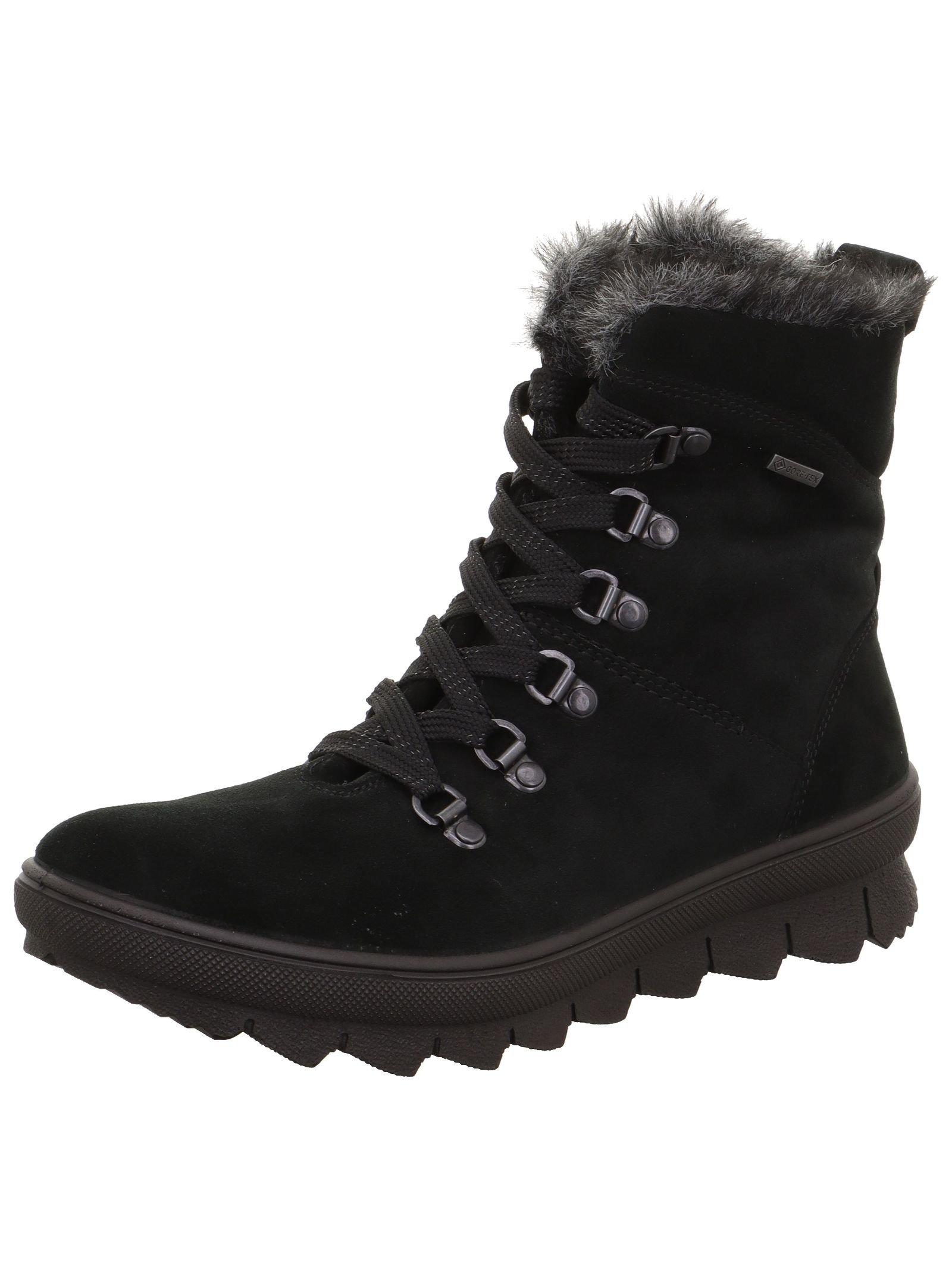 Stiefelette Gore-tex Damen Schwarz 42.5 von Legero