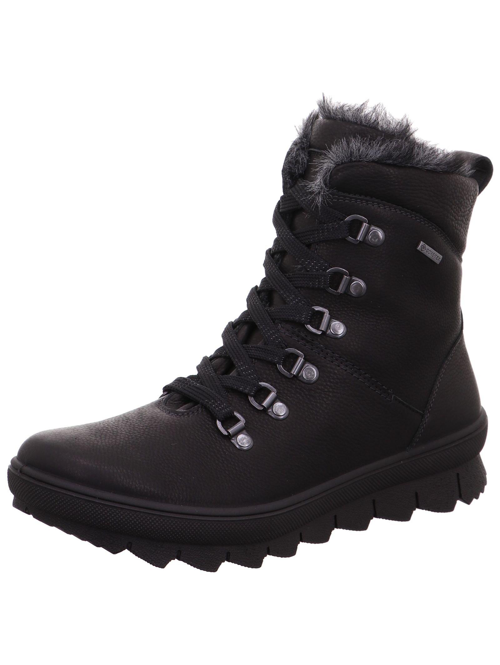 Stiefelette Gore-tex Damen Schwarz Leicht 36 von Legero