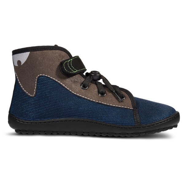 Leguano - Kid's Scippo - Barfussschuhe Gr 29;30;31;32;33;34 blau/braun von Leguano