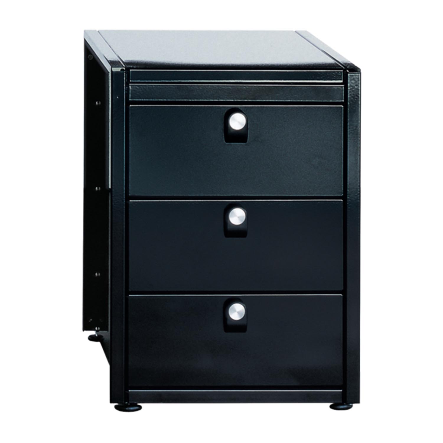Office-Korpus, Farbe weiss, Schubladen 3 x a6, Griff mit schloss Office-Korpus, Farbe weiss, Schubladen 3 x a6, Griff mit schloss von Lehni