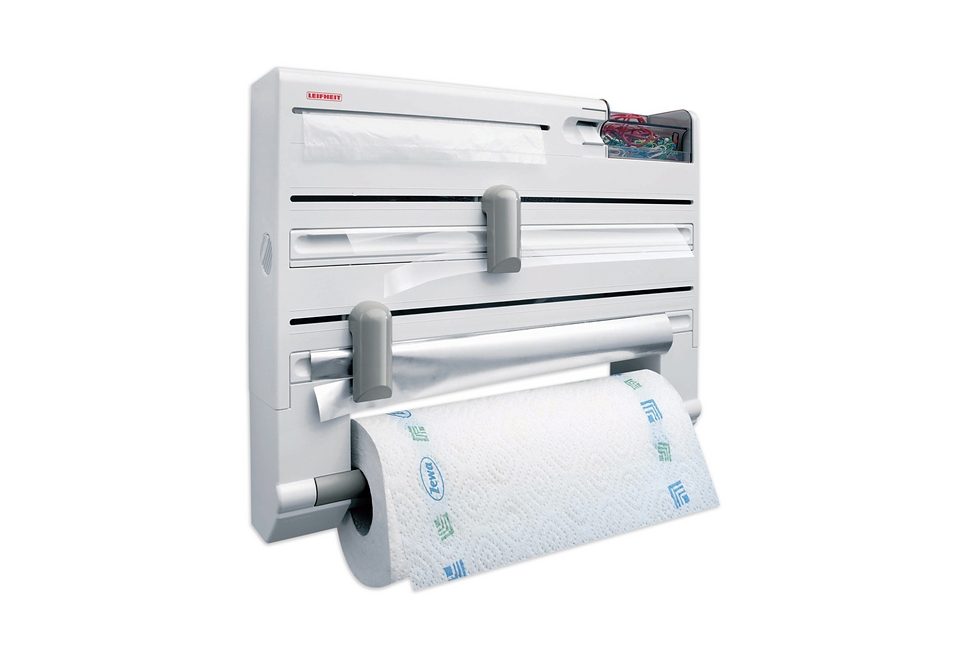 Leifheit Wandrollenhalter »Parat Plus«, inkl. Tesafilm-Spender u. Kleinteile-Box Leifheit Wandrollenhalter »Parat Plus«, inkl. Tesafilm-Spender u. Kleinteile-Box von Leifheit
