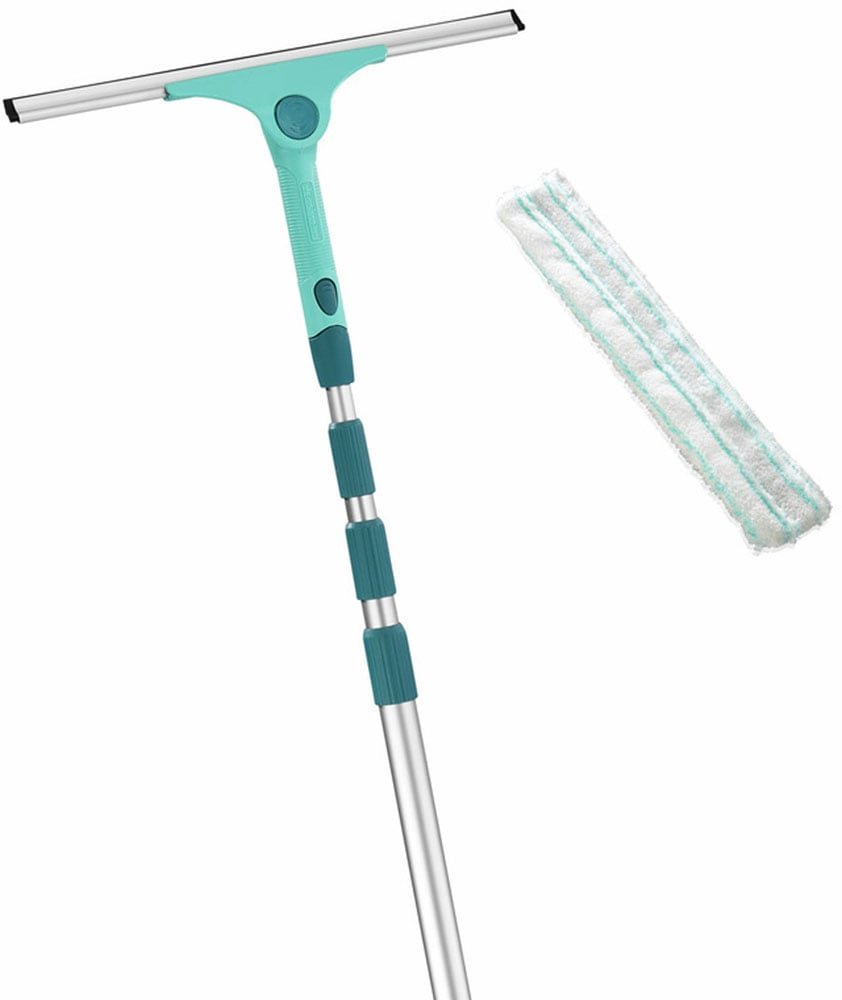 Leifheit Wasserabzieher »Set Window Slider XL micro duo Telescope 4 m«, mit Wischbezug Leifheit Wasserabzieher »Set Window Slider XL micro duo Telescope 4 m«, mit Wischbezug von Leifheit
