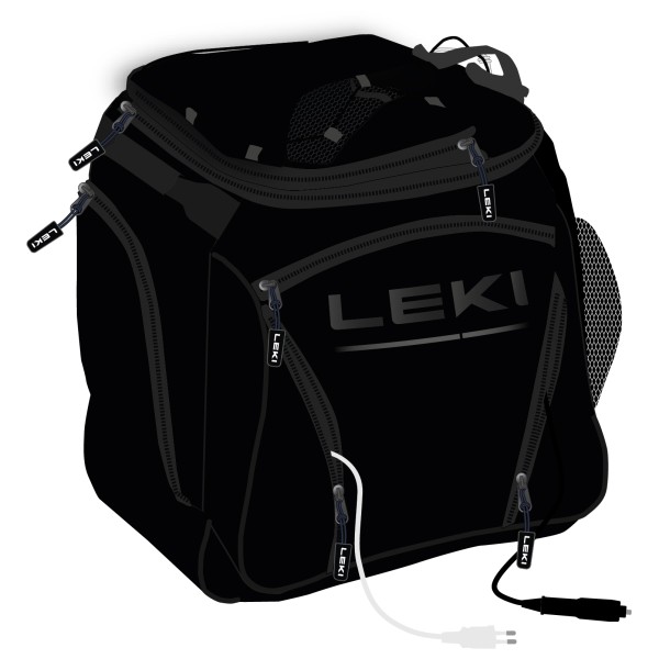 Leki - Bootbag Hot (Heatable) - Skischuhtasche Gr 40 l schwarz von Leki