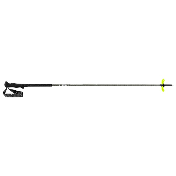 Leki - Guide Lite One Carbon - Skitourenstöcke Gr 120 cm gelb/weiß von Leki