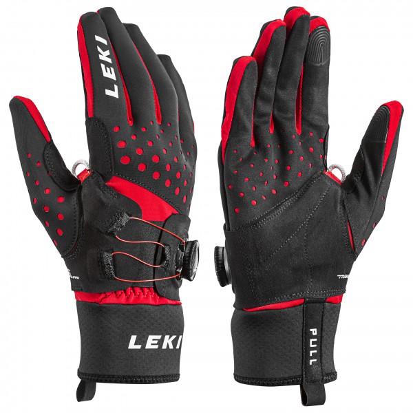 Leki - HS Nordic Tune Shark Boa - Handschuhe Gr 6 grau von Leki