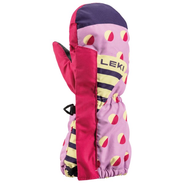 Leki - Kid's Little Paw Mitt Long - Handschuhe Gr 1;2;5 rosa;schwarz von Leki