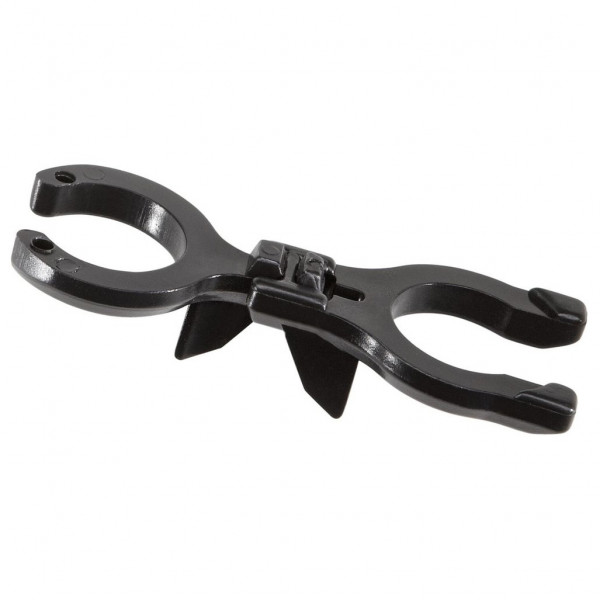 Leki - Klapp Clip Montiert - Trekkingstock-Zubehör Gr 14 mm;16 mm;18 mm grau/schwarz von Leki