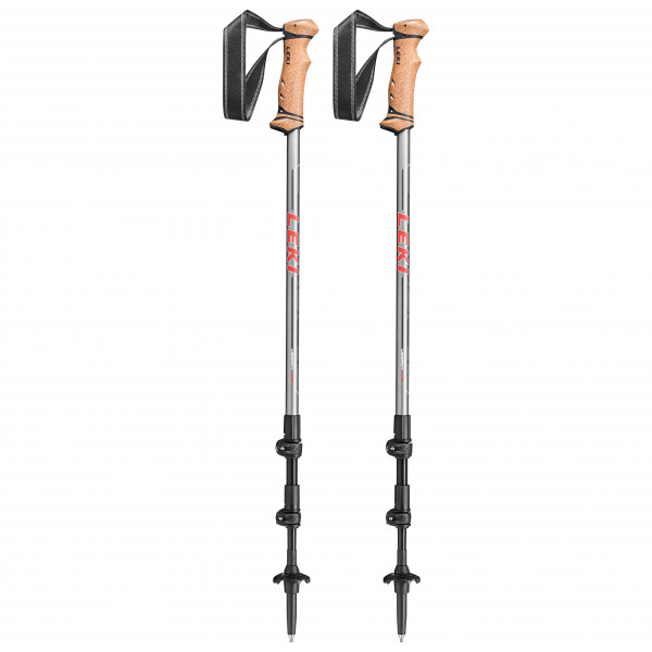 Leki - Legacy Lite - Trekkingstöcke Gr 100 - 135 cm orange/grau von Leki