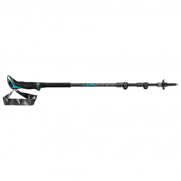 Leki - Makalu Lite As - Trekkingstöcke Gr 100 - 135 cm schwarz/blau von Leki