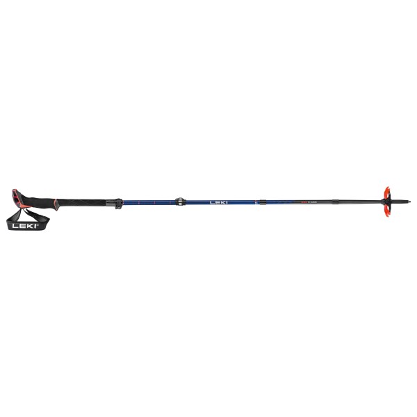 Leki - Sherpa FX Carbon - Skitourenstöcke Gr 110-130 cm blau/rot von Leki