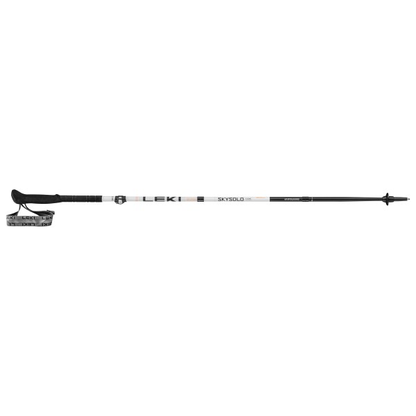 Leki - Skysolo FX.One Carbon - Trekkingstöcke Gr 110 cm;115 cm;120 cm;130 cm;135 cm weiß/orange von Leki