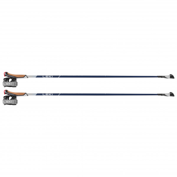 Leki - Smart Pacer Lite - Nordic Walking Stöcke Gr 100 cm;105 cm;110 cm;130 cm blau/weiß von Leki