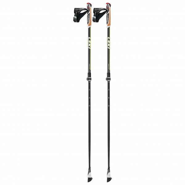 Leki - Smart Supreme - Nordic Walking Stöcke Gr 100 - 130 cm blau/weiß von Leki