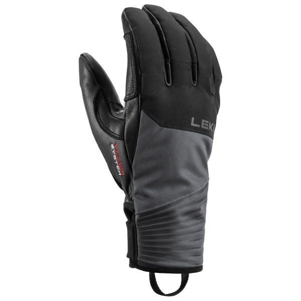 Leki - Sparrow 3D - Handschuhe Gr 8,5 grau/schwarz von Leki