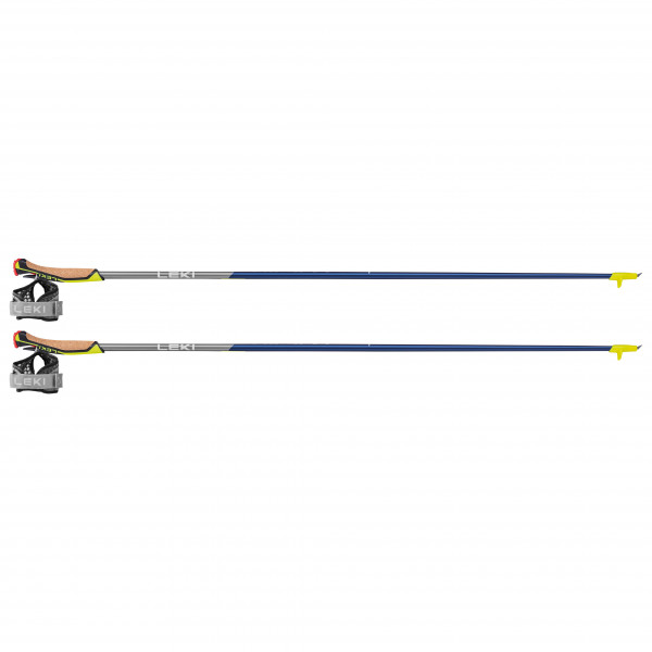 Leki - Speed Pacer Lite - Nordic Walking Stöcke Gr 100 cm;110 cm;120 cm blau/grau von Leki