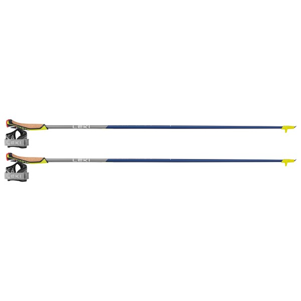 Leki - Speed Pacer Lite - Nordic Walking Stöcke Gr 100 cm blau/grau von Leki