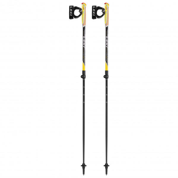 Leki - Spin Shark SL - Nordic Walking Stöcke Gr 100 - 130 cm grau von Leki