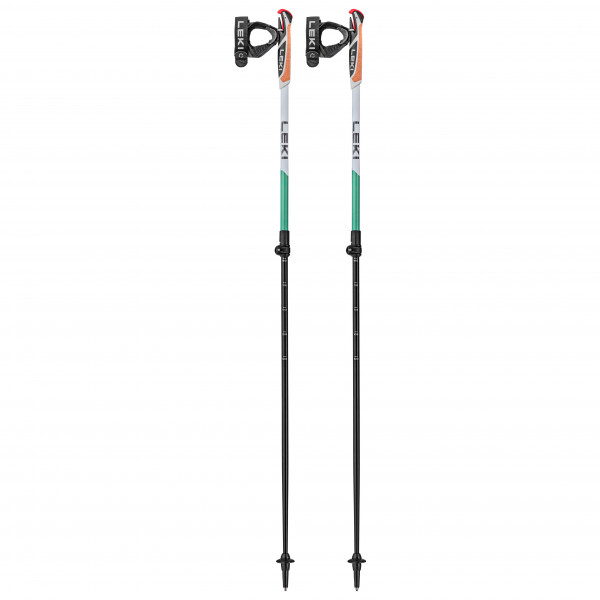 Leki - Spin Shark SL - Nordic Walking Stöcke Gr 100 - 130 cm weiß/grau Leki - Spin Shark SL - Nordic Walking Stöcke Gr 100 - 130 cm weiß/grau von Leki