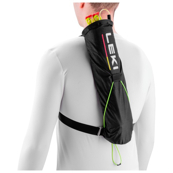 Leki - Trail Running Quiver - Umhängetasche Gr One Size grau Leki - Trail Running Quiver - Umhängetasche Gr One Size grau von Leki