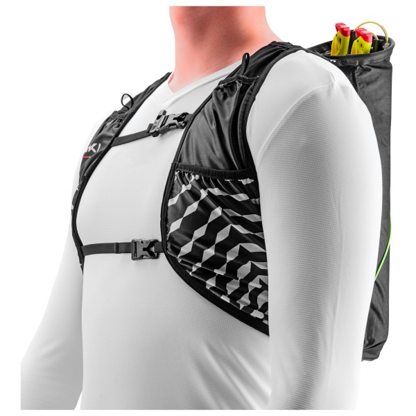 Leki - Trail Running Quiver Vest - Trailrunningrucksack Gr L/XL;S/M grau von Leki