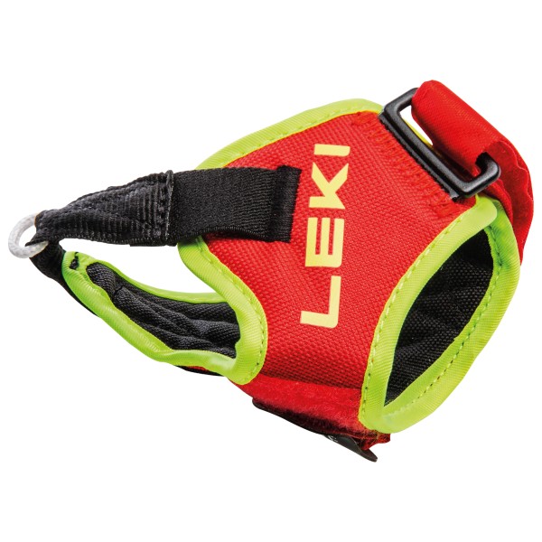 Leki - Trigger Frame Strap - Handschlaufe Gr One Size rot/gelb von Leki