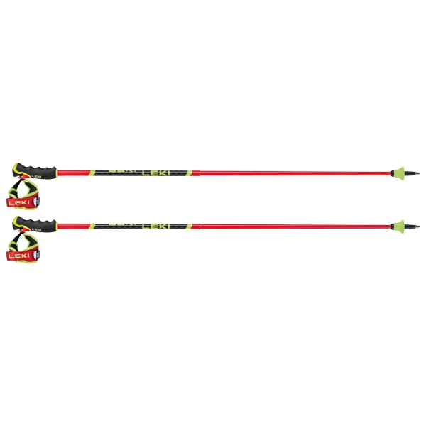 Leki - Venom GS 3D - Skistöcke Gr 120 cm;125 cm;130 cm rot/gelb von Leki