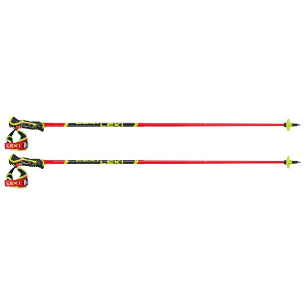 Leki - Venom SL 3D - Skistöcke Gr 120 cm;125 cm;130 cm rot/gelb von Leki