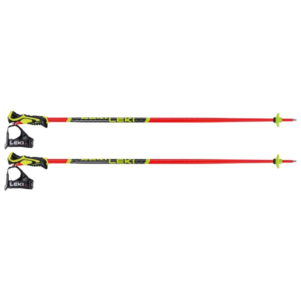 Leki - WCR Lite SL 3D - Skistöcke Gr 100 cm;115 cm;120 cm;90 cm rot/gelb von Leki