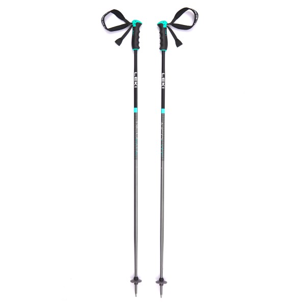 Leki - Women's Neolite Airfoil - Skistöcke Gr 105 cm gunmetal / light turquoise von Leki