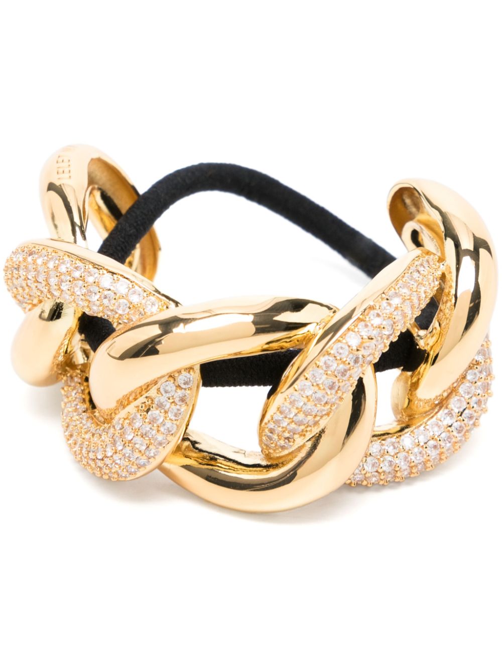 Lelet NY Elena Pave Chain Pony cuff - Gold von Lelet NY