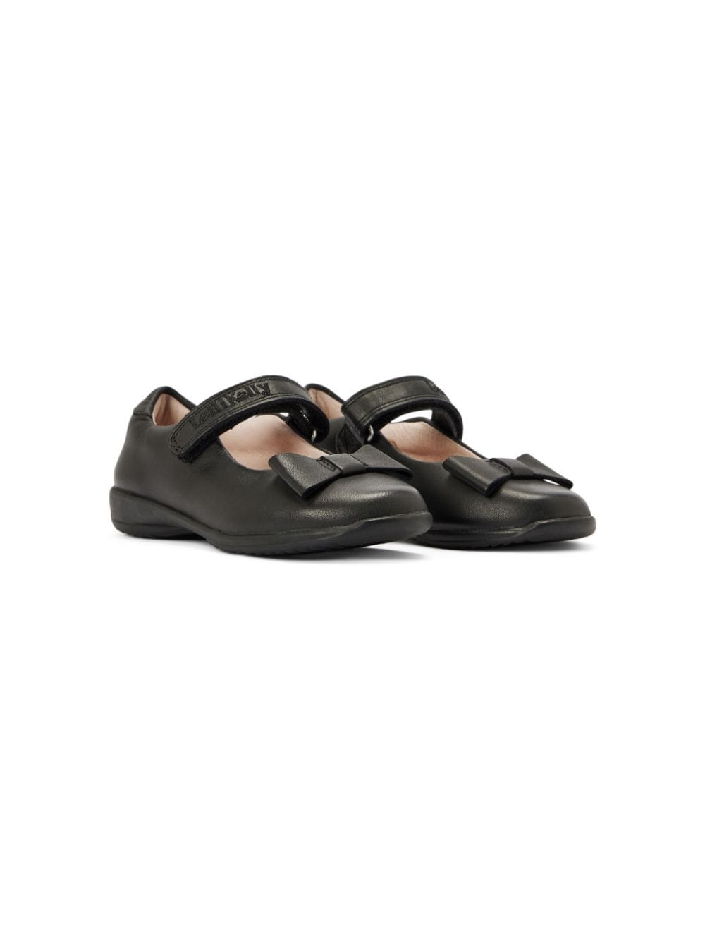 Lelli Kelly bow-detail leather ballerina shoes - Black von Lelli Kelly