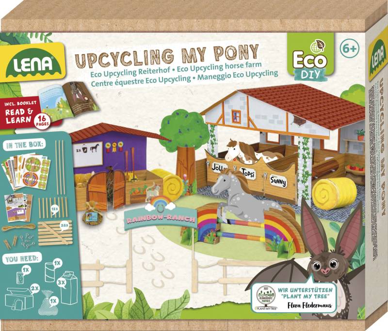 Lena® Kreativset »Bastelset Reiterhof My Pony Eco«, FSC® - schützt Wald - weltweit von Lena®