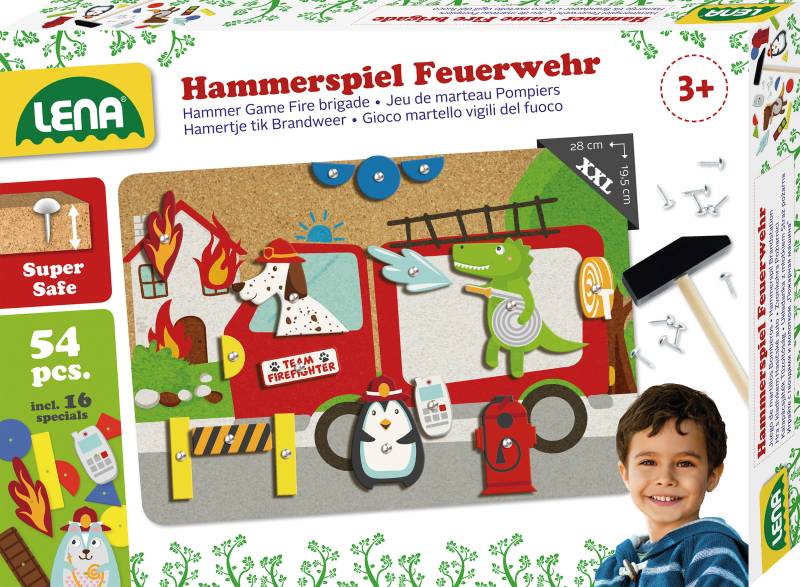 Lena® Spiel »Hammerspiel Feuerwehr« von Lena®