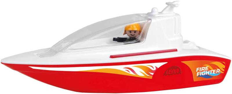 Lena® Spielzeug-Boot »Boazz Feuerwehrboot, ohne Pumpe«, inklusive Spielfigur; Made in Europe von Lena®