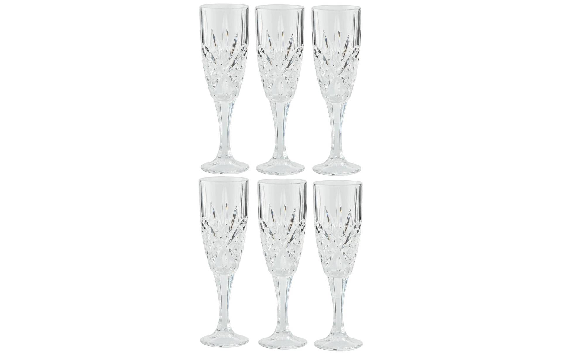 Lene Bjerre Champagnerglas »Cristel«, (6 tlg.) von Lene Bjerre