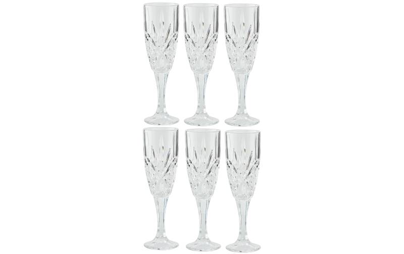 Lene Bjerre Champagnerglas »Cristel«, (6 tlg.) von Lene Bjerre