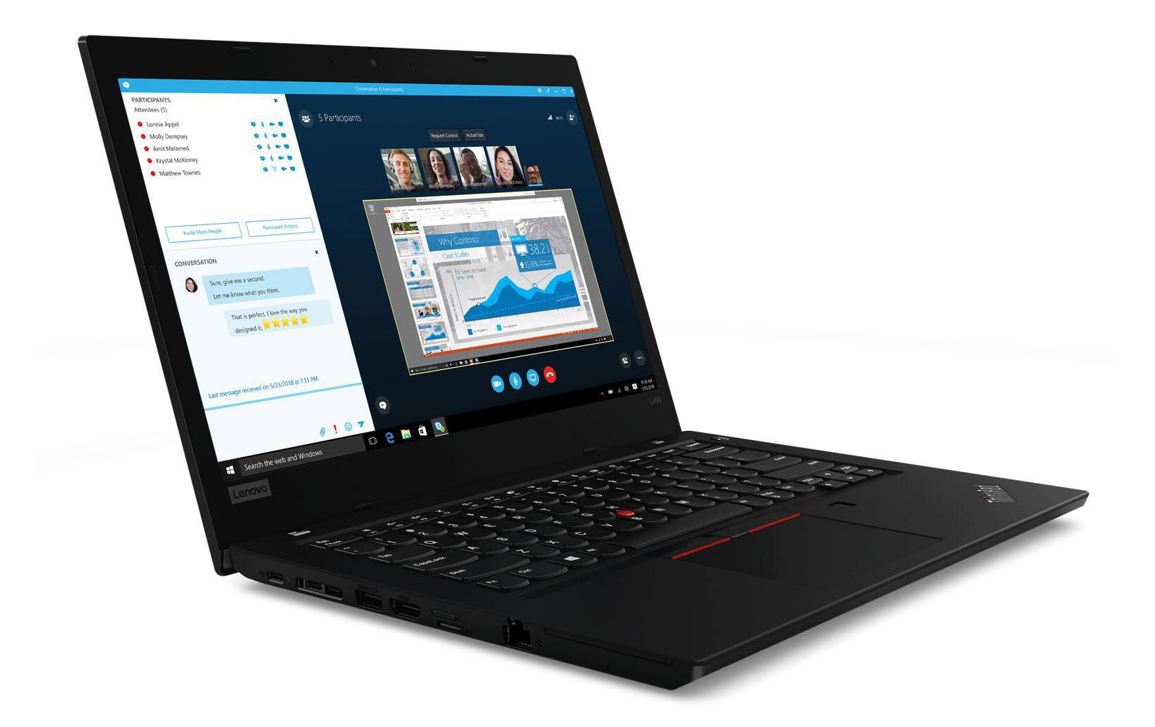 Lenovo Notebook »ThinkPad L490«, / 14 Zoll, Intel, Core i5, 8 GB HDD, 256 GB SSD von Lenovo