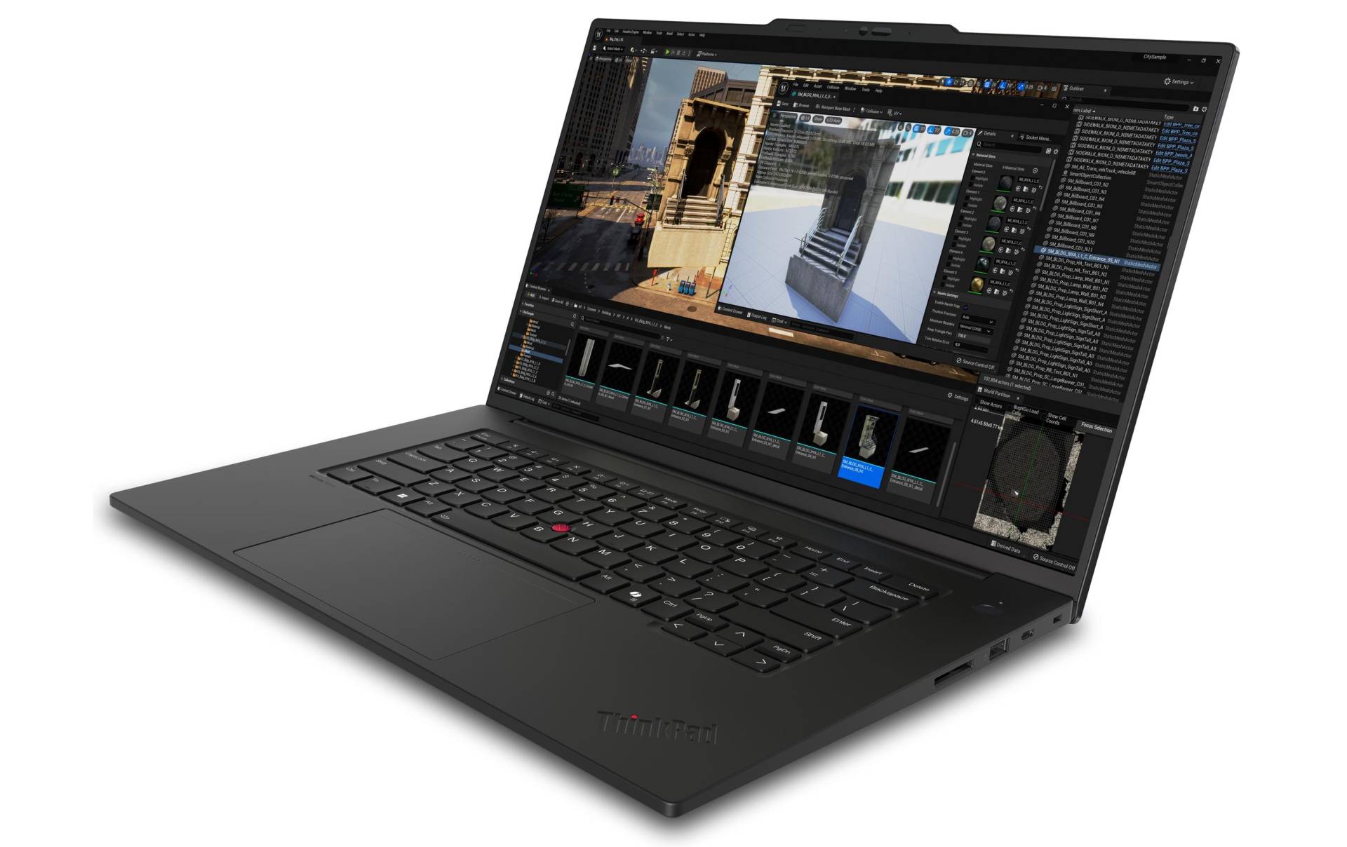 Lenovo Notebook »ThinkPad P1 Gen. 7 (Intel)«, 40,48 cm, / 16 Zoll, Intel, Core Ultra 7, 1000 GB SSD von Lenovo