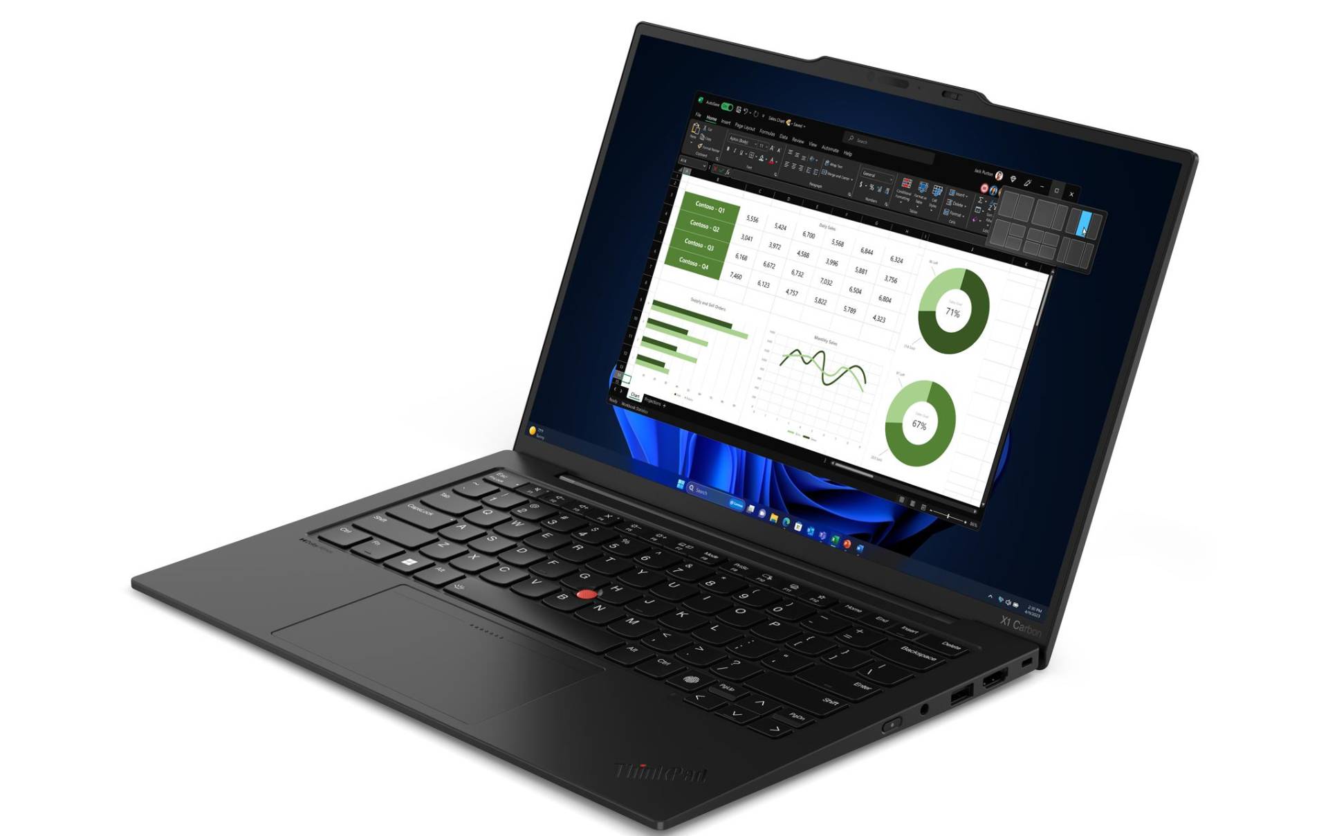 Lenovo Notebook »ThinkPad X1 Carbon Gen. 12 (Intel)«, / 14 Zoll, 512 GB SSD von Lenovo