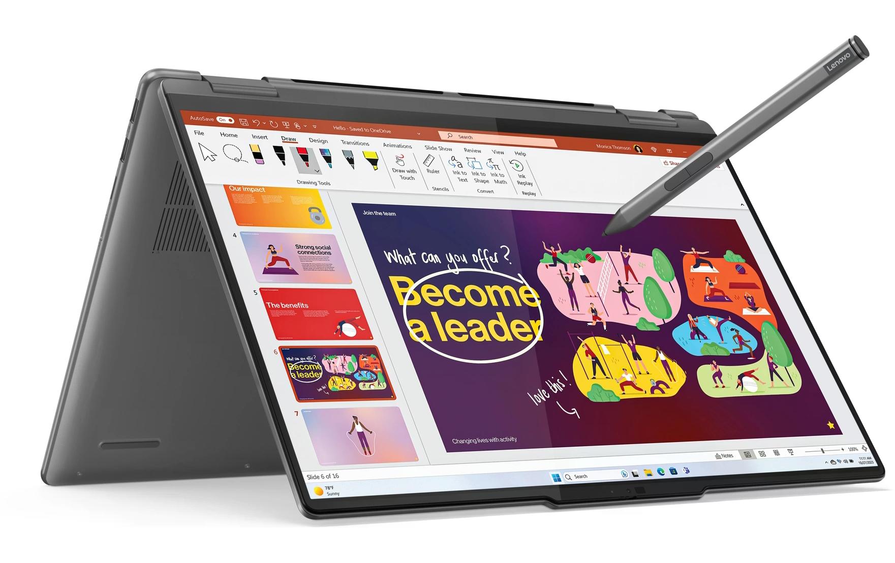 Lenovo Notebook »Yoga 7 2-in-1 16IML9 (Intel)«, / 16 Zoll, 1000 GB SSD von Lenovo