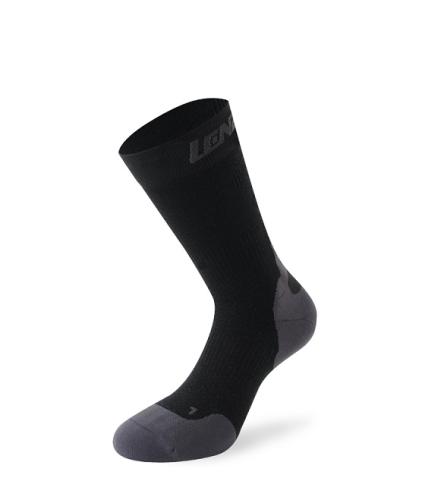 Lenz Compression 7.0 mid - merino black (Grösse: 35-38) von Lenz