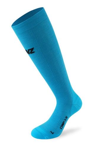 Lenz Compression Socks 2.0 - merino azur (Grösse: L) von Lenz